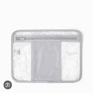 Thirty-one Clear Utility Pocket Insert in Whisper Grey